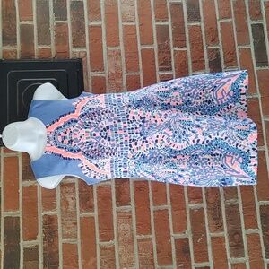Lilly Pulitzer Tic Tac Tile Mila Shift Dress Size 2 (1133)